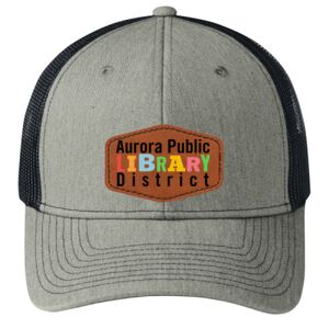 Snapback Trucker Cap w/ Leather Patch Thumbnail