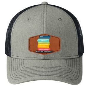 Snapback Trucker Cap w/ Leather Patch Thumbnail