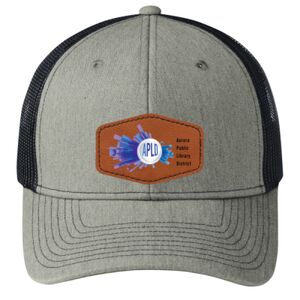 Snapback Trucker Cap w/ Leather Patch Thumbnail