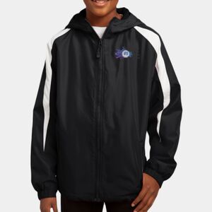 Youth Fleece Lined Colorblock Jacket Thumbnail