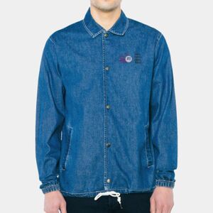 Unisex Denim Coach Jacket Thumbnail